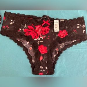 TORRID-Cheekster Panty / Floral / Lace & Now / Size 0